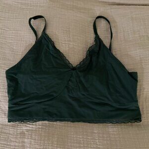 Nike Spotsbra forest green